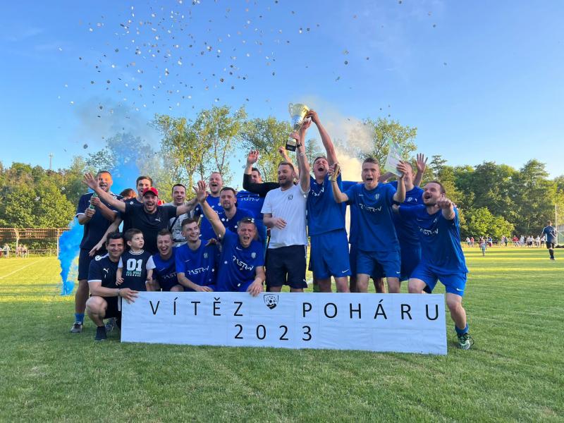 SK Hudlice - vítěz okresního kola Poháru FAČR